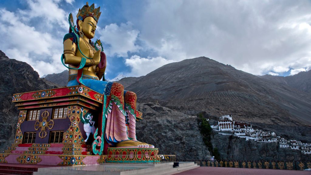 leh ladakh trip-Diskit Monastery